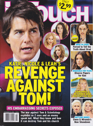 Illustration for article titled This Week in Tabloids: Kidman, Holmes and Remini Are Joining Together to Ruin Tom Cruise